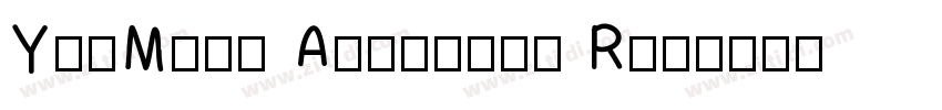 Yi-Ming Advanced Reg字体转换
